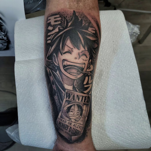 Explore religious cross tattoo ideas, creative tattoo ideas in Brunswick, available at Black Element Tattoo