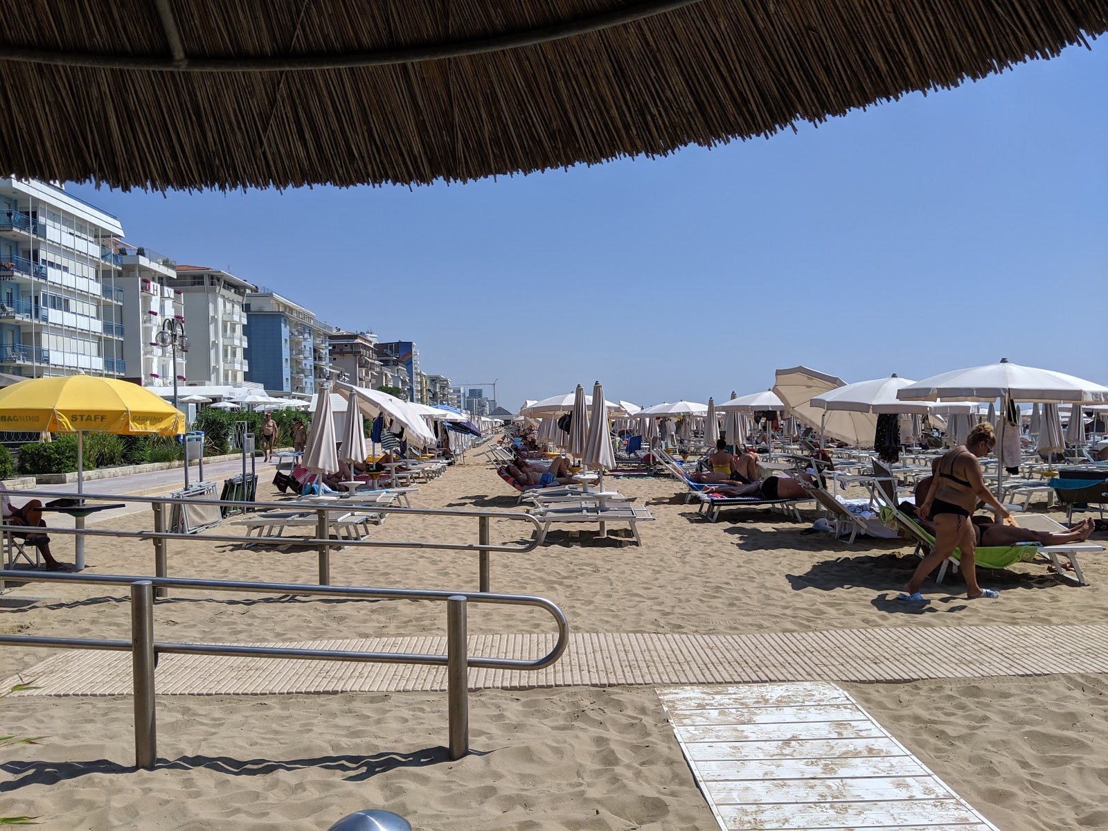 Foto de Spiaggia del Faro - lugar popular entre os apreciadores de relaxamento