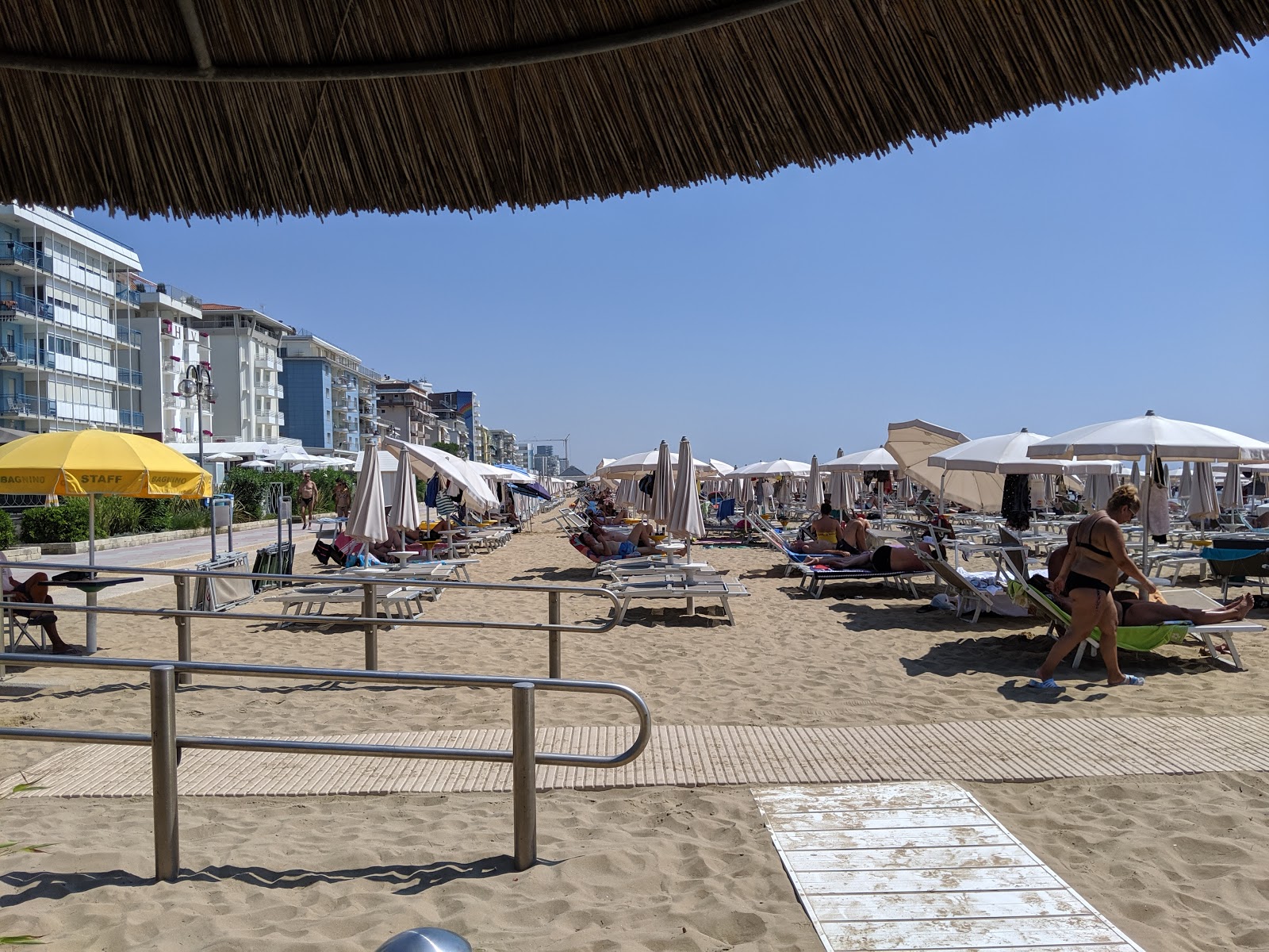 Foto van Spiaggia del Faro - goede huisdiervriendelijke plek voor vakantie