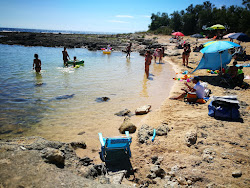 Photo de Spiaggia di Serra Cicora avec petite baie