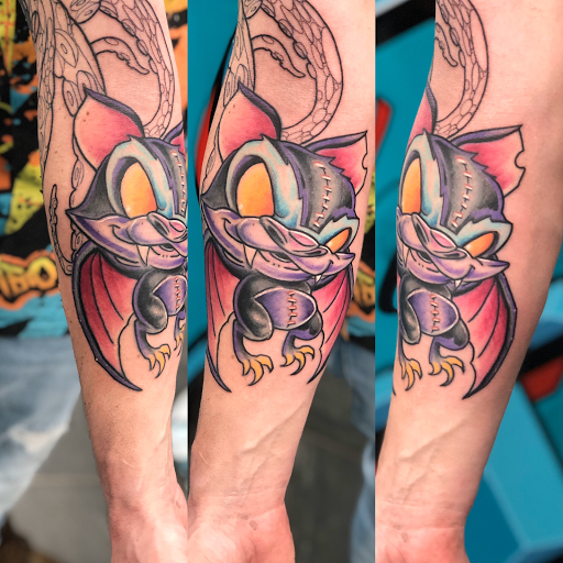 Explore mickey mouse tattoo ideas, creative tattoo ideas in Lockport, available at Archer Ink Tattoo