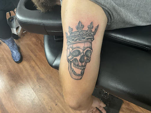 Explore mushroom tattoo ideas, creative tattoo ideas in Cocoa, available at Rorschach Tattoo Shop and Piercing Studio