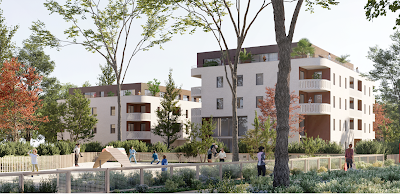 Les Jardins De Célan - Programme Immobilier Neuf à Pessac à Pessac