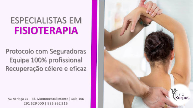 Avaliações doFisioKorpus em Funchal - Fisioterapeuta