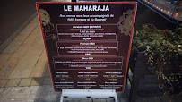 Menu du Le Maharaja à Dijon