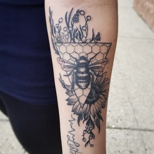 Explore firefighter tattoo ideas, creative tattoo ideas in Utica, available at Watchtower Tattoo Company