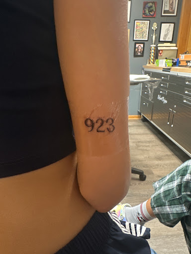 Explore silverback gorilla tattoo ideas, creative tattoo ideas in Johnson City, available at Defiant Designs