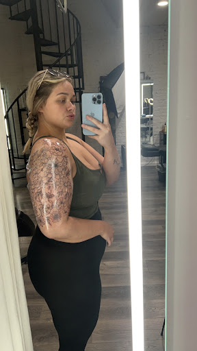 Explore cat memorial tattoo ideas, creative tattoo ideas in Clarksville, available at Leap Then Look Tattoo