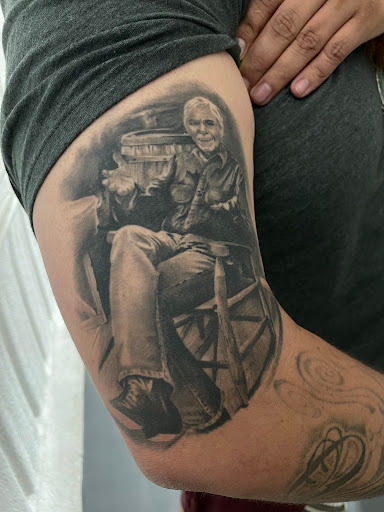 Explore waist tattoo ideas, creative tattoo ideas in Weatherford, available at Weatherford Tattoo Co.