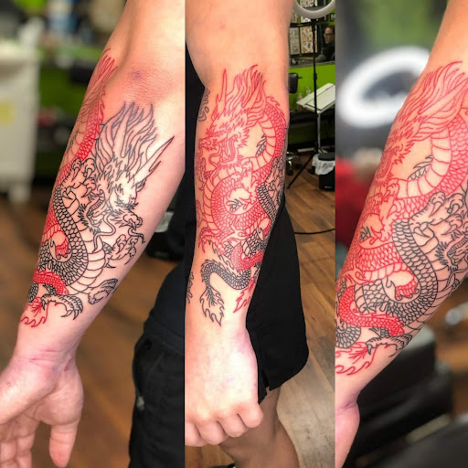 Tattoo Shop «Asylum Tattoo», reviews and photos, 1210 Montauk Hwy A, Copiague, NY 11726, USA