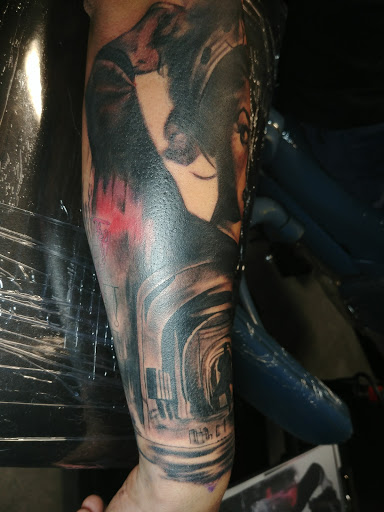 Explore aztec hand tattoo ideas, creative tattoo ideas in Longmont, available at Sharkys Paradise