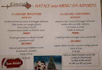 Menu du Camelot pizza and more à Fenegrò