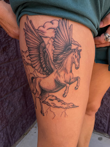 Explore simple mountain tattoo ideas, creative tattoo ideas in Peoria, available at Modern Ink Tattoo