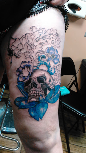 Explore forest tattoo ideas, creative tattoo ideas in Newport, available at T N T Explosive Tattoo