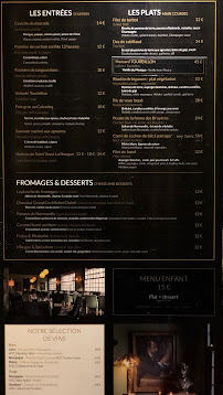 Restaurant Restaurant Tourbillon à Honfleur (le menu)