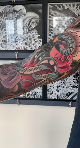 Explore moon tattoo ideas for females, creative tattoo ideas in Roselle, available at Garden Ave Tattoo