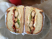 Sandwich au poulet du Restaurant de hamburgers LE CAB Biarritz - Le comptoir à burger - n°6