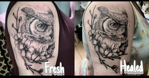 Explore eric church tattoo ideas, creative tattoo ideas in Lewisburg, available at Rose and Dagger Tattoo