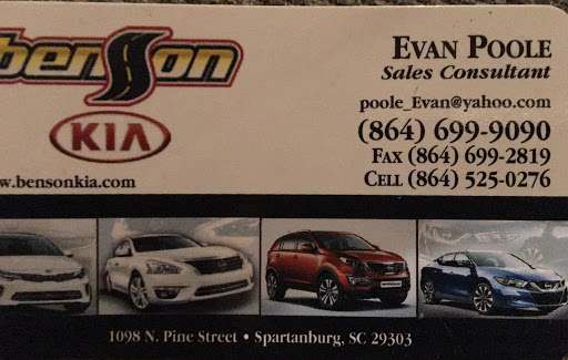 Nissan Dealer «Benson Nissan», reviews and photos, 1100 N Pine St, Spartanburg, SC 29303, USA