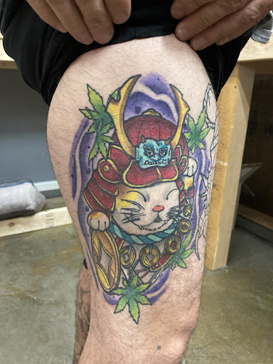 Explore clock tattoo idea, creative tattoo ideas in Bullhead City, available at Smoke and Dagger Tattoo