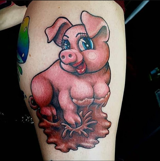 Explore tattoo ideas for womens back, creative tattoo ideas in Dallas, available at Lamar Street Tattoo Club