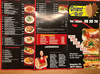 Carte du Orient Grill Rühen Döner Kebap à Rühen