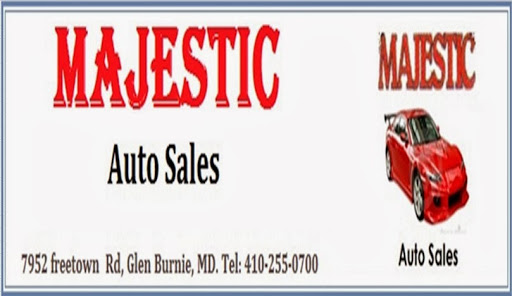 Used Car Dealer «Majestic Auto Sales», reviews and photos, 7416 E Furnace Branch Rd, Glen Burnie, MD 21060, USA