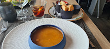 Soupe de tomate du Restaurant français Restaurant La Trinquette à Grandcamp-Maisy - n°5