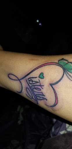 Explore dragonball tattoo ideas, creative tattoo ideas in Huntsville, available at Black Hearts Tattoo and Body Piercing