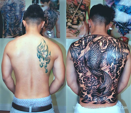 Explore witch broom tattoo ideas, creative tattoo ideas in Garden Grove, available at Anna Hang Tattoo