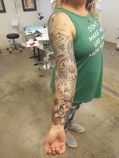Explore multiple miscarriage tattoo ideas, creative tattoo ideas in Tea, available at Red Arbor Tattoo