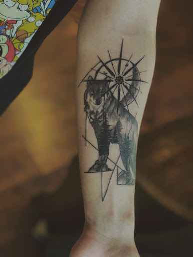 Explore mom and son tattoo ideas, creative tattoo ideas in Graham, available at Transcendence Art Studio & Tattoo