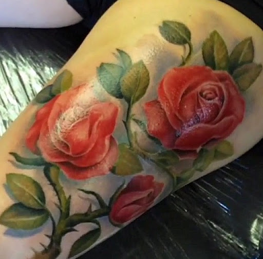 Explore tattoo placement ideas for women, creative tattoo ideas in San Diego, available at Above All Tattoo - Pacific Beach