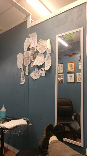 Explore death before dishonor tattoo ideas, creative tattoo ideas in Barre, available at Bury The Needle Tattoo