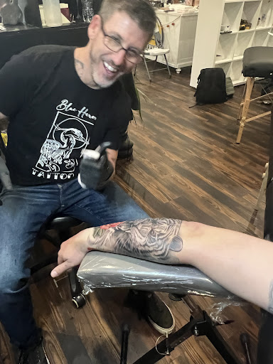 Explore tattoo ideas for men on hand, creative tattoo ideas in Charles Town, available at Blue Heron Tattoo