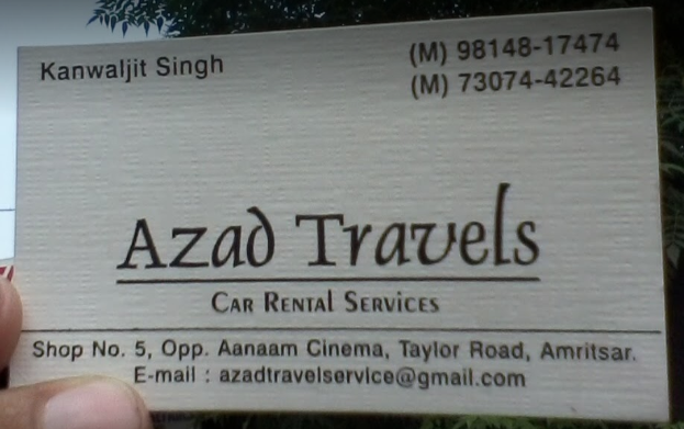 Azad Travels - Taxi Service In Amritsar