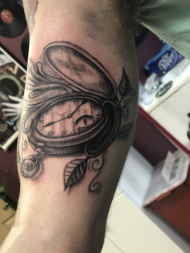 Explore tattoo ideas for men chest, creative tattoo ideas in Anniston, available at Wicked Game Tattoo & Piercing Studio