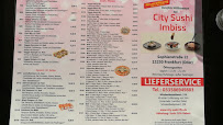 Restaurant japonais City Sushi à Frankfurt an der Oder (le menu)