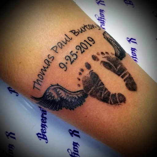 Explore initial tattoo ideas for females, creative tattoo ideas in Nevada, available at Generation X Tattoos and Piercings