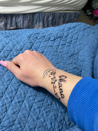 Explore inner arm cover up tattoo ideas, creative tattoo ideas in Myrtle Beach, available at Myrtle Beach Ink