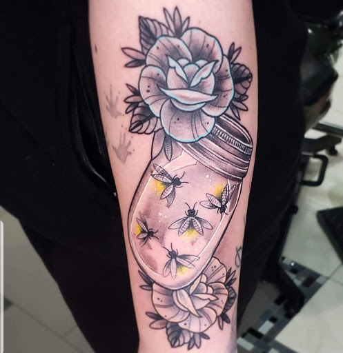 Explore family tree tattoo ideas for guys, creative tattoo ideas in Schaumburg, available at Atmosphere Tattoo Gallery - Schaumburg