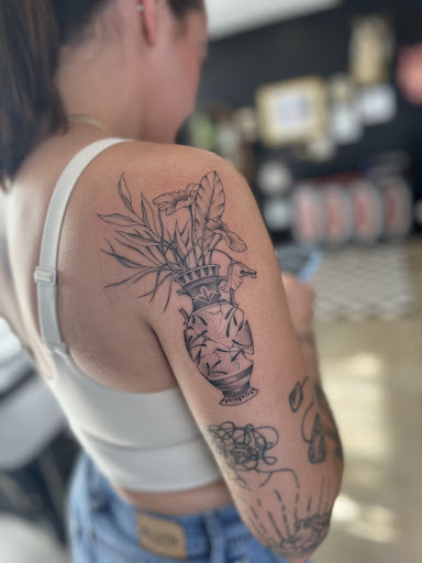 Explore spine tattoo cover up ideas, creative tattoo ideas in Leola, available at Sweet Omens