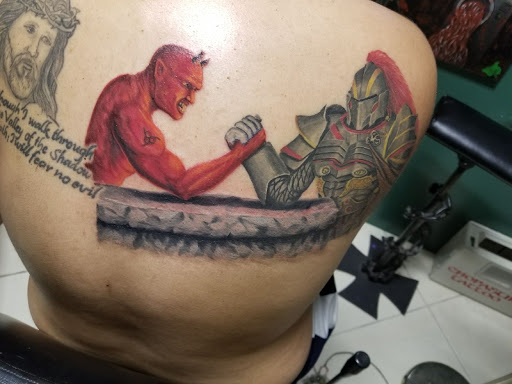 Explore butterfly flower tattoo ideas, creative tattoo ideas in Cape Coral, available at The Tattoo Emporium