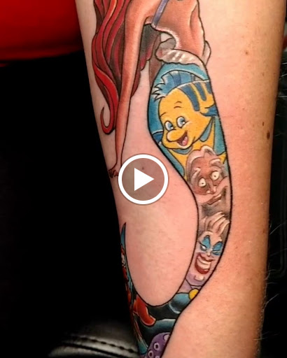 Find addams family tattoo ideas for your next unique tattoo in Marietta at Monkeys Uncle Tattoo