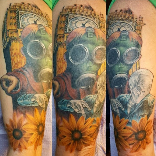 Explore hang loose tattoo ideas, creative tattoo ideas in Muncie, available at Forbidden Fruit Tattoo and Piercing