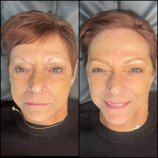 Explore small chest tattoo ideas, creative tattoo ideas in Peoria Heights, available at BeautiFULL Brows By Jen Microblading - Permanent Makeup Wild Honey Beauty Studio