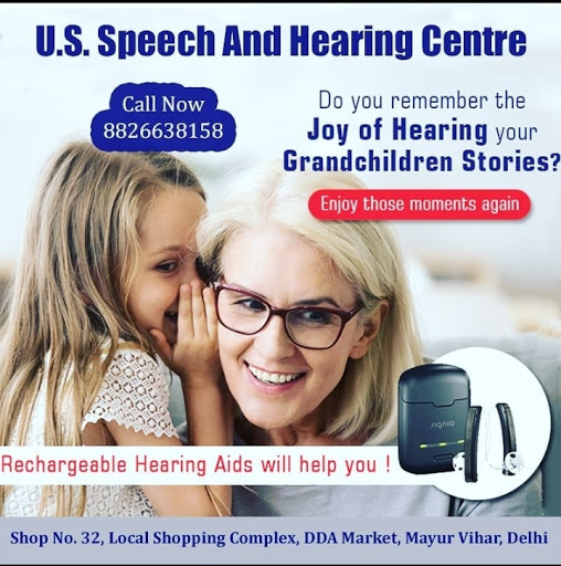 U S Speech & Hearing Centre - Hearing Aids In Delhi - Hearing And Speech Therapy In Delhi NCR