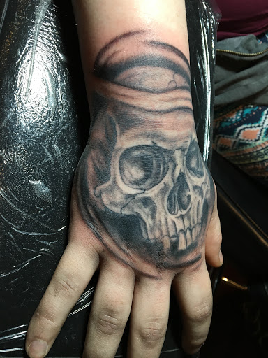 Explore dragon head tattoo ideas, creative tattoo ideas in Allentown, available at All Inklusive Tattoo