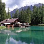 Photo n°2 de l'avis de Elvis.a fait le 03/08/2019 à 11:42 sur le  Ristorante Saliola al Lago Ghedina à Cortina d'Ampezzo