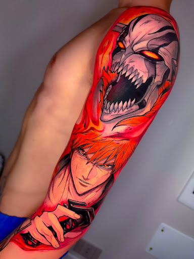 Explore pinky tattoo ideas, creative tattoo ideas in Culver City, available at Art Collector Tattoo